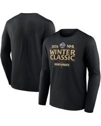Fanatics - Vegas Golden Knights 2024 Nhl Winter Classic Text Driven Long Sleeve T-shirt - Lyst
