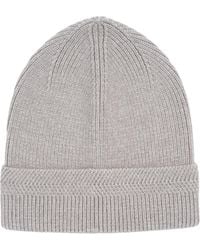 Alfani - Fine Ribbed Beanie - Lyst