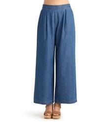 Bcx - Wide-leg Pull-on Pants - Lyst