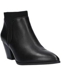 mia jody ribbed block heel