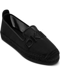DKNY - Mallandra Logo Slip-on Espadrille Flats - Lyst