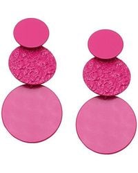 SOH - Dented Drop Earrings - Lyst