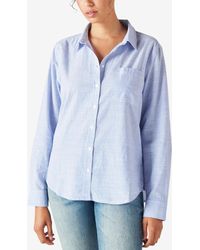 Lucky Brand - Cotton The Boyfriend Button-down Shirt - Lyst