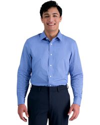 Haggar - Premium Comfort Slim Fit Dress Shirt - Lyst