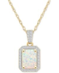 Macy's - Lab Created Ruby (2 Ct. T.w. - Lyst