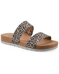 White Mountain - Tahlie Slide Slip-on Sandals - Lyst