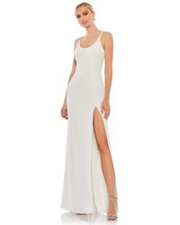 Mac Duggal - Embellished Sleeveless Fitted Cocktail Dress - Lyst