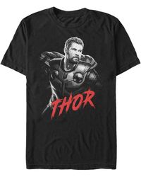 Fifth Sun - Marvel Avengers Infinity War Dark Painted Thor Short Sleeve T-shirt - Lyst