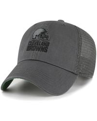 '47 - '47 Cleveland Browns Clean Up Trawler Trucker Snapback Hat - Lyst