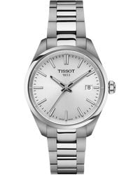 Tissot - Swiss Pr 100 Stainless Steel Bracelet Watch 34mm - Lyst