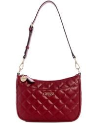 Guess - Tinsley Medium Quilted Shoulder Bag - Lyst