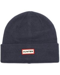 HUNTER - Play Essential Cuffed Logo Beanie - Lyst