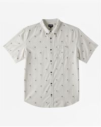 Billabong - All Day Jacquard Short Sleeve Shirt - Lyst