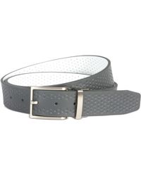 Nike - Reversible Perforated Leather Belt - Lyst