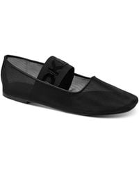 DKNY - Dace Mesh Mary Jane Ballet Flats - Lyst