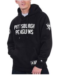 Starter - Pittsburgh Penguins Hat Trick Pullover Hoodie - Lyst