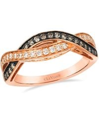 Le Vian - Vanilla Diamond And Chocolate Diamond Ring (0.39 Ct. T.w. - Lyst