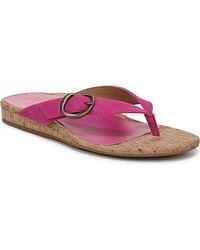 Vionic - Grove Thong Sandals - Lyst