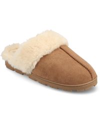 Journee Collection - Kalli Round Toe Slippers - Lyst