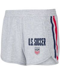 Women's Concepts Sport Gray Atlanta United FC Cedar Tri-Blend Shorts