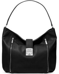 Michael Kors - Addie Extra Large Leather Hobo Shoulder Bag - Lyst