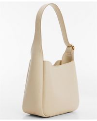 Mango - Buckle Detail Shoulder Bag - Lyst