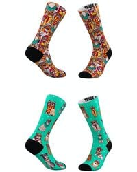 TRIBE SOCKS - And Hipster Cat Socks - Lyst