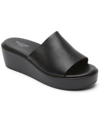 Rockport - Aubriella Slide Platform Sandal - Lyst