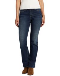 Silver Jeans Co. - Infinite Fit One Size Fits Four High Rise Bootcut Jeans - Lyst