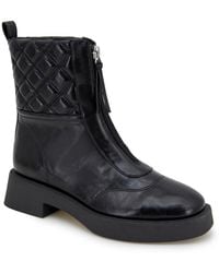Kenneth Cole - Salinda Almond Toe Combat Boots - Lyst