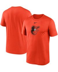 Nike - Orange Baltimore Orioles Legend Fuse Large Logo Performance T-shirt - Lyst