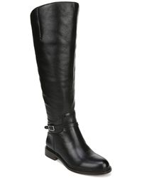 naturalizer reid wide calf boots