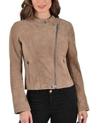 Frye - Biker Goat Suede Jacket - Lyst