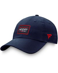 Fanatics - Branded Navy Columbus Blue Jackets Authentic Pro Prime Adjustable Hat - Lyst