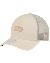 KTZ - Boston Red Sox Tonal Patch 9forty M-crown A-frame Trucker Adjustable Hat - Lyst