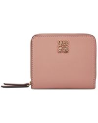 Nine West - Grid 9 Small Leather Good Mini Zip Around Wallet - Lyst