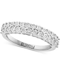 Effy - Effy Diamond Double Row Band (1/6 Ct. T.w. - Lyst
