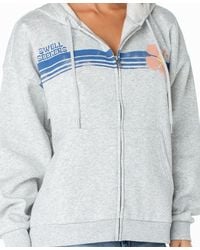 Roxy - Sundown Oversized Half-zip Sweatshirt - Lyst