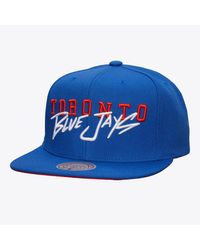 Mitchell & Ness - Toronto Blue Jays Team tagged Snapback Hat - Lyst
