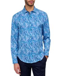 Society of Threads - Performance Stretch Paisley Shirt - Lyst
