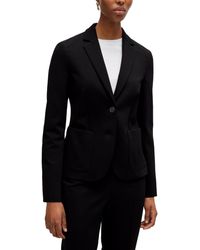 BOSS - Boss By Stretch Fabric Extra-slim-fit Jacket - Lyst
