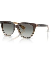 Burberry - Round Sunglasses - Lyst