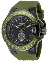 INVICTA WATCH - 49311 Aviator Quartz Multifunction Black Dial Watch - Lyst