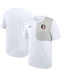 Nike - Penn State Nittany Lions 2025 Sideline Uv Performance Coach T-shirt - Lyst