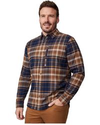 Free Country - Easywear Ii Fleece Lined Flannel Shirt - Lyst