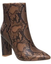 French Connection - Tori Side Zipper Ankle Bootie - Lyst
