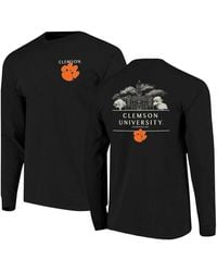 Image One - Clemson Tigers Comfort Colors Campus Nights Long Sleeve T-shirt - Lyst