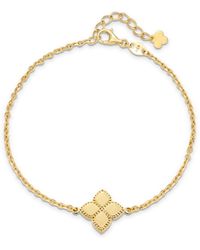 DEVATA - Clover Chain Bracelet - Lyst