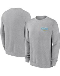 Nike - Los Angeles Chargers Primetime Club Fleece Pullover Sweatshirt - Lyst