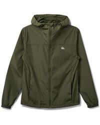 Quiksilver - Overcast Windbreaker Long Sleeve Jacket - Lyst
